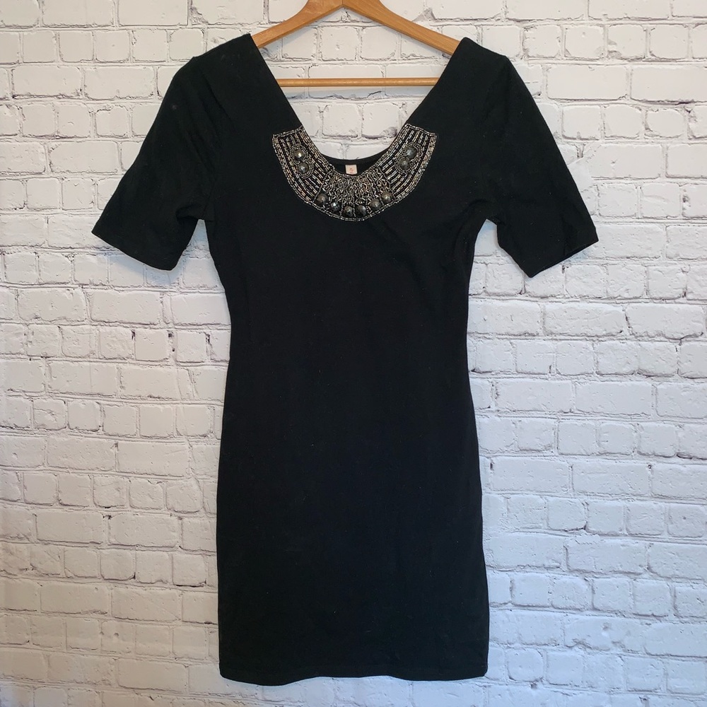 black stretchy dress🖤